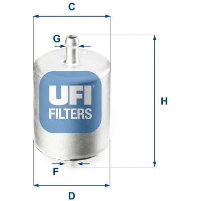 Palivový filtr UFI 31.760.00 – Hledejceny.cz