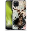 Pouzdro a kryt na mobilní telefon Samsung Pouzdro Head Case Samsung Galaxy A12 POLYSKETCH JELEN