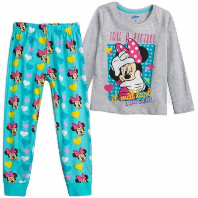 Dívčí pyžamo Disney Minnie šedé – Hledejceny.cz