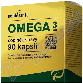 Nefdesante Omega 3 90 kapslí od 161 Kč - Heureka.cz