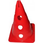 Merc sport kužel s otvory 38 cm červený – Sleviste.cz