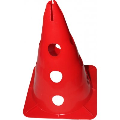 Merc sport kužel s otvory 38 cm červený – Sleviste.cz
