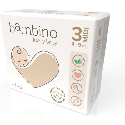 Bambino lovely baby 3 4-9 kg 28 ks – Hledejceny.cz