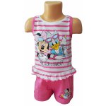 Eplusm letní set MINNIE A DAISY s šortkami bílorůžový – Sleviste.cz