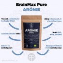 BrainMax Pure Arónie černý jeřáb BIO prášek 200 g