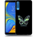 Picasee silikonové Samsung Galaxy A7 2018 A750F - Diamanty Blue čiré – Zbozi.Blesk.cz