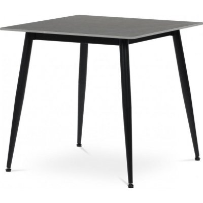Autronic Pevný jídelní stůl Ht-398m 80 x 80 Grey – Zboží Dáma