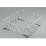 Výsuvný šatní koš na prádlo 2405, 170 mm, stříbrný 600mm – Hledejceny.cz