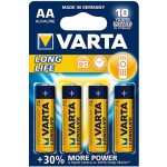 Varta Longlife AA 4 ks 4106101414 – Zbozi.Blesk.cz