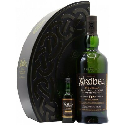Ardbeg the Ultimate TEN & Quadrant 10 Y.O. 46% 0,7 l (kazeta) – Hledejceny.cz