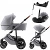 Kočárek Britax Set Smile 5Z + korba + autosedačka Baby-Safe PRO + Vário Base 5Z 2024 Frost Grey