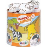 Aladine Stampo MINOS Dětská razítka s příběhem Safari – Zboží Dáma