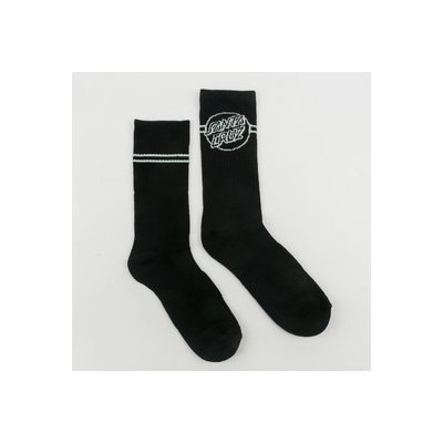 Santa Cruz Opus Dot Stripes Sock Black SCA-SCK-0334 Černá