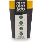 Circular & Co. recyklovaný kelímek na kávu 227 ml Barva: Černá/Hořčicově žlutá – Hledejceny.cz