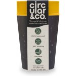 Circular & Co. recyklovaný kelímek na kávu 227 ml Barva: Černá/Hořčicově žlutá – Sleviste.cz