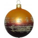 ORNEX Koule skleněná zlatá posyp 70 mm – Hledejceny.cz
