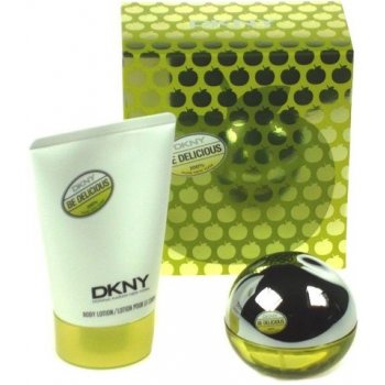 DKNY Be Delicious EDP 30 ml + tělové mléko 100 ml dárková sada