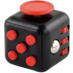 FIDGET CUBE 3,5 x 3,5 cm Černá červená – Zboží Dáma