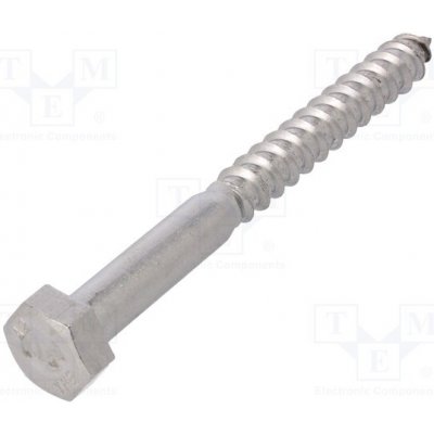 BOSSARD 1214500 Vrut; do dřeva; 12x120; Hlava: šestihranná; není; 19mm; DIN 571 – Hledejceny.cz
