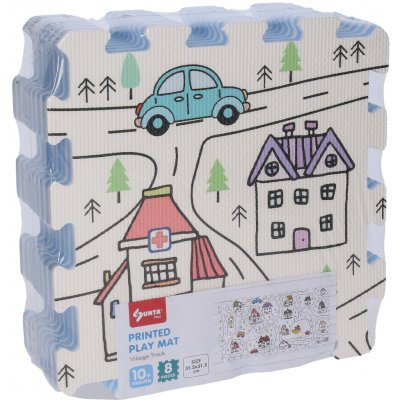 Wiky Puzzle pěnové město 8 ks – Zboží Mobilmania