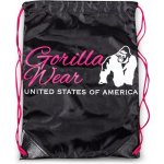 Gorilla Wear Drawstring černá/růžová – Zboží Mobilmania