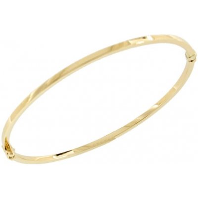 Lillian Vassago Pevný zlatý náramek v lesku LLV31-GB051 – Sleviste.cz