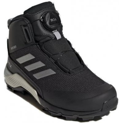 adidas juniorské kotníkové zimní boty Terrex Winter Mid Boa Rain.Rdy core black/silver/core black – Zbozi.Blesk.cz