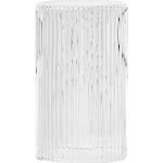 FERM LIVING Sklenička a víčko karafy Ripple 1 l, Clear – Zboží Mobilmania