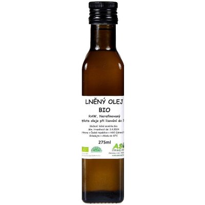 ASO Zdravý život Lněný olej 0,275 l