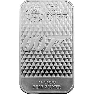 The Royal Mint James Bond 007 Diamonds Are Forever 31,1 g – Zboží Mobilmania