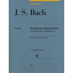 Bach 16 bekannte Originalstücke noty pro klavír von leicht bis mittelschwer, mit praktischen Erläuterungen – Sleviste.cz
