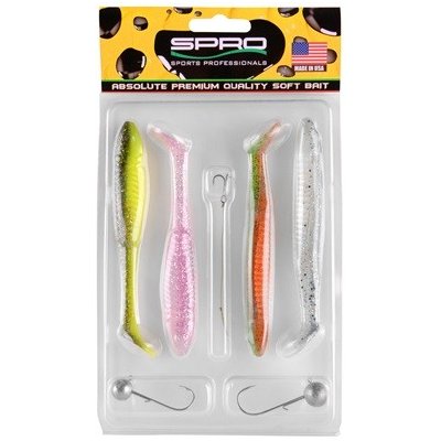 Spro Ready 4 Fish Softbait Kit Souprava na dravce 11cm B – Zbozi.Blesk.cz