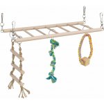 Trixie Natural Living houpačka do klece kruh žebřík trojuzel 29 x 25 x 9 cm – Zbozi.Blesk.cz