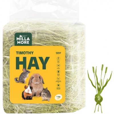 MillaMore Seno bojínkové 1 kg – Zboží Mobilmania