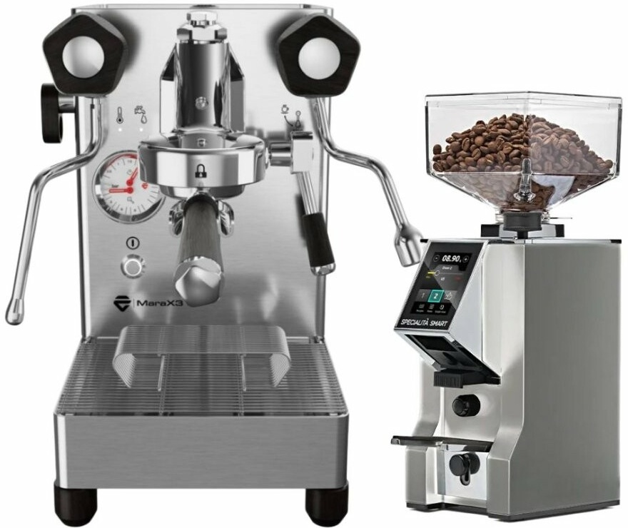Set Lelit Mara PL62X X3 + Eureka Mignon Specialita Smart