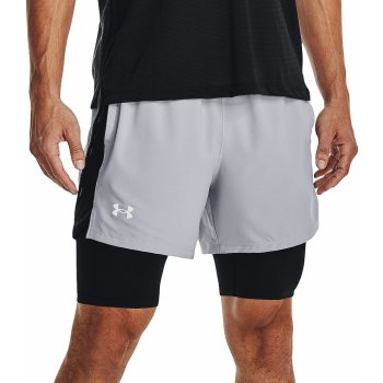 Under Armour LAUNCH 5'' 2-IN-1 SHORT-GRY