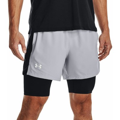 Under Armour LAUNCH 5'' 2-IN-1 SHORT-GRY – Zboží Mobilmania