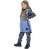 Kojenecký kabátek, bunda a vesta ESITO dívčí parka Elega Meadows flowers modrá