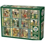 COBBLE HILL Jardiniere: Zahradnický kalendář 1000 dílků – Zboží Dáma