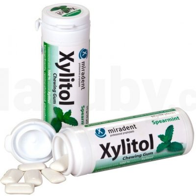 Miradent Xylitol spearmint 30 g – Zboží Mobilmania