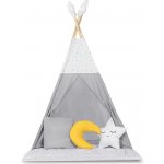 Nukido Dětský stan NK-406 světle šedý – Zboží Dáma