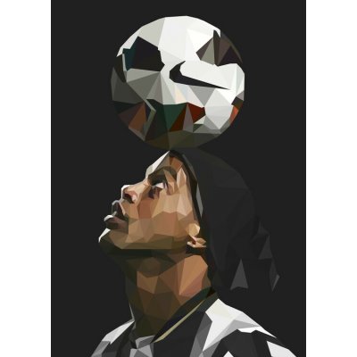 Plakát, Obraz - Ronaldinho, 30 × 40 cm – Hledejceny.cz