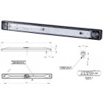 Svítilna poziční 12v/24v 0,1/0,7w 9xled bílá, kabel 0,3m 0215333_A – Hledejceny.cz