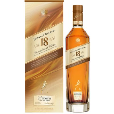 Johnnie Walker The Ultimate 18y 40% 0,7 l (kazeta) – Hledejceny.cz