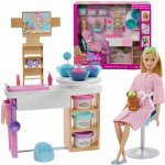 Barbie Salón krásy Herní set s blondýnkou – Zboží Mobilmania