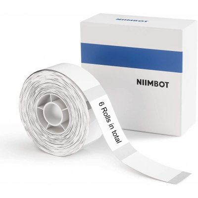 Niimbot D101 nalepovací štítky (6) R25*50-130 WHITE
