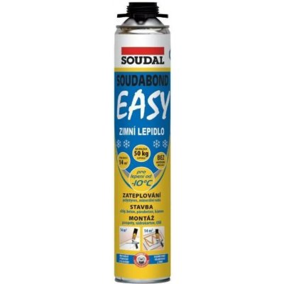 Soudal Pěna lepící pistolová zimní Soudabond Easy 750 ml – HobbyKompas.cz