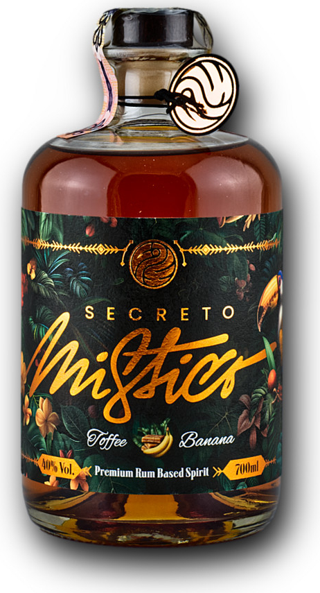 Secreto Mistico Toffee & Banana 40% 0,7 l (holá láhev)