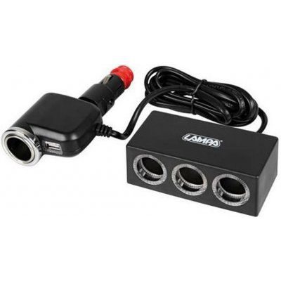 Lampa Italy roztrojka DUO 4+1 s USB 12/24V 39131 – Hledejceny.cz