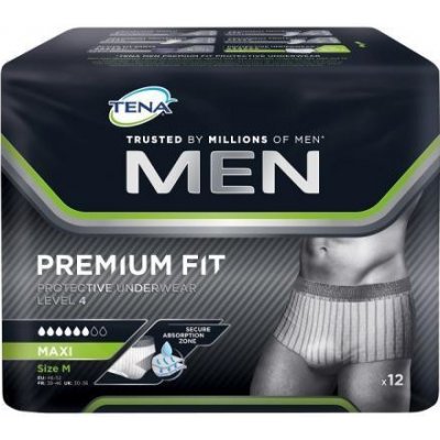 Tena Men Pants Premium Fit Maxi M 12 ks – Zboží Mobilmania